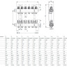 Коллекторная группа из латуни Stahlmann SML0001/03411BR 1"x3/4" 11 выходов под евроконус с расходомерами 2