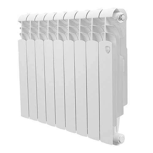 Радиатор биметаллический Royal Thermo Vittoria Super 500 2.0 VDR (9 секций) Bianco Traffico