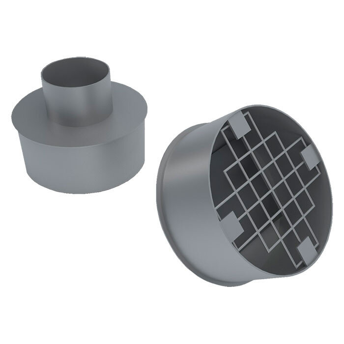 Обратный клапан типа захлопка Ду 200 А-397-80.02-03 на дренажном выпуске