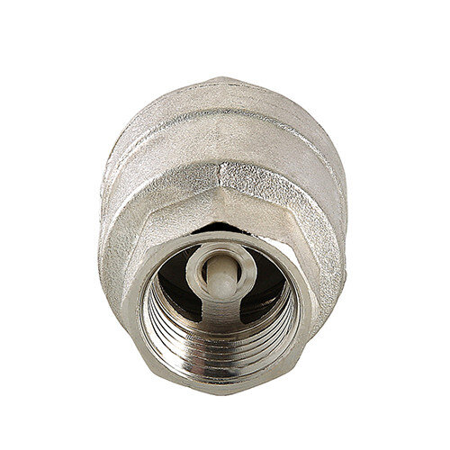 Клапан обратный VALTEC VT.161.N.09 2" DN 50 PN 25 пружинный резьбовой, латунный с никелевым покрытием