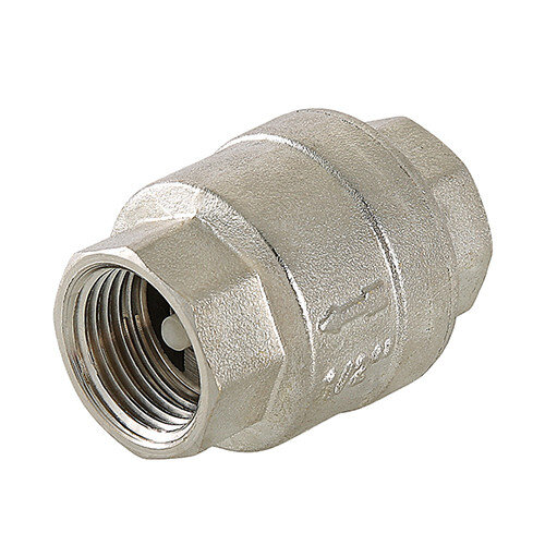 Клапан обратный VALTEC VT.161.N.09 2" DN 50 PN 25 пружинный резьбовой, латунный с никелевым покрытием