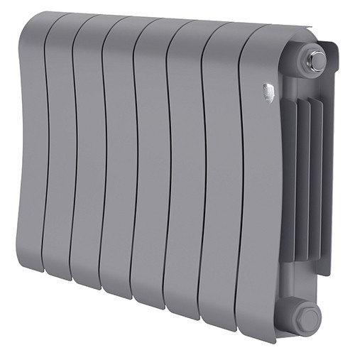 Радиатор биметаллический Royal Thermo Infinity 300 (8 cекций) Silver Satin 1