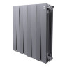 Радиатор биметаллический Royal Thermo PianoForte 500 (8 cекций) Silver Satin 1