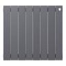 Радиатор биметаллический Royal Thermo PianoForte 500 (8 cекций) Silver Satin 2