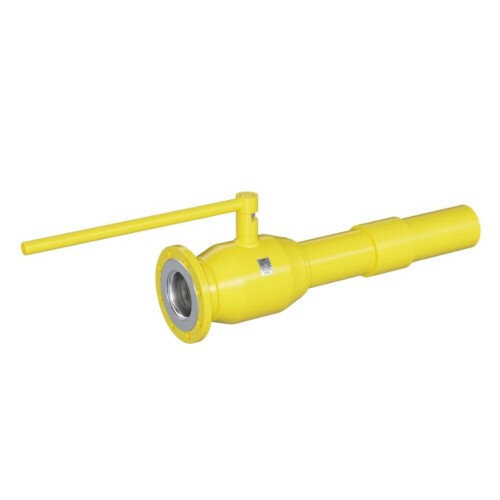 Кран шаровой цельносварной LD КШ.Ц.ФИ.GAS.200.016.П/П.02 Ду 200 Ру 16 стальной полнопроходный ф/п