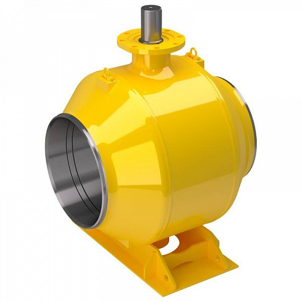 Кран шаровой Vexve 304/GS600 DN 600 PN 25 стальной полнопроходный под приварку для газа, с редуктором 1