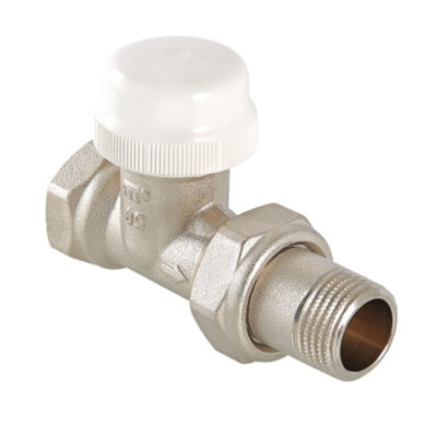Клапан радиаторный Valtec VT.032 1/2" DN 15 PN 10 прямой