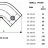 Отвод ПЭ 125x45 SDR 11 Trans-Quadro электросварной 2