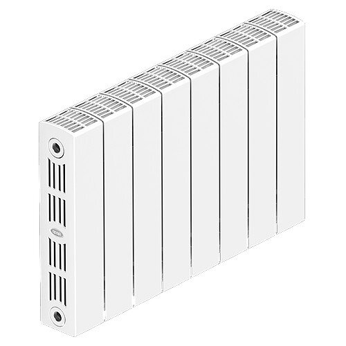 Радиатор монолитный биметаллический RIFAR SUPReMO 300 8 секций боковое подключение белый