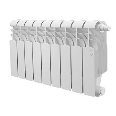 Радиатор биметаллический Royal Thermo Vittoria Super 300 VDR (9 секций) Bianco Traffico