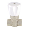 Клапан радиаторный Valtec VT.004 1/2" DN 15 PN 16 регулирующий проходной ручной 4