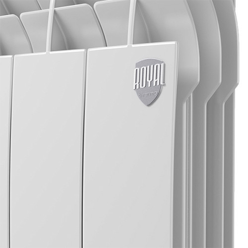Алюминиевый радиатор Royal Thermo BiLiner Alum 500 - 10 секц. Bianco Traffico 3