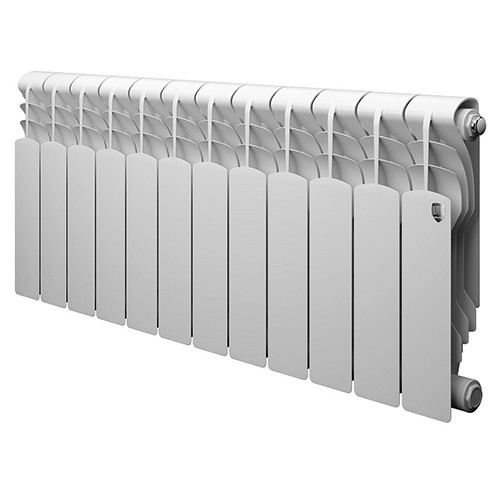 Радиатор биметаллический Royal Thermo Revolution Bimetall 350 (12 секции) Bianco Traffico 1