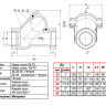 Клапан Tecofi CBL4141 DN 25 обратный шаровый резьбовой PN 10 2