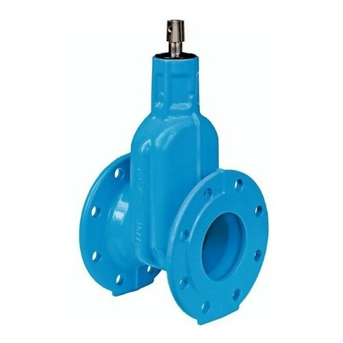 Задвижка HAWLE 4000A DN 200 PN 10 фланцевая клиновая чугунная с обрезиненным клином короткая в монолитном корпусе