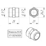 Латунный ниппель VALTEC 1/2" VTr.582.N.0004 5