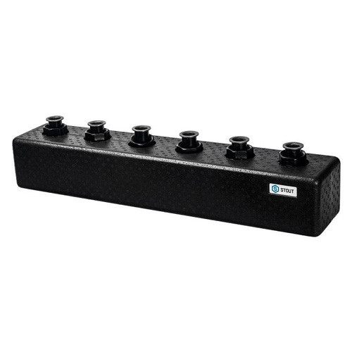 Коллектор распределительный STOUT SDG-0017 5-ти контурный ВР-НР 1 1/2" DN 40 PN 4 в теплоизоляции