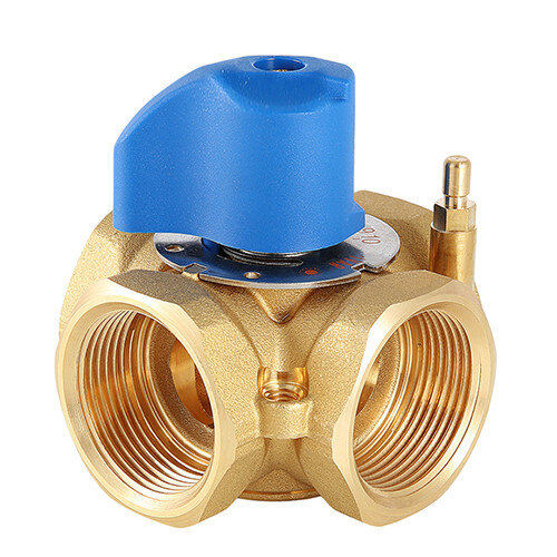 Клапан смесительно-разделительный VALTEC VT.MIX04.G.07 1 1/4" DN 32 PN 10 четырехходовой