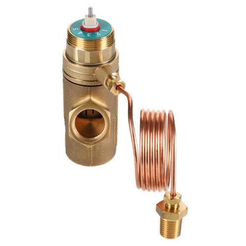 Автоматический регулятор перепада давления Valtec VT.043.GA 1/2" DN 15 PN 25 настраиваемый с регулирующим клапаном, 3-17 кПа