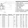 Кран шаровой FORTECA КШС 180.1 11с67п ВР 1 1/2" ДУ 40 РУ 40 р/р с рукояткой 2