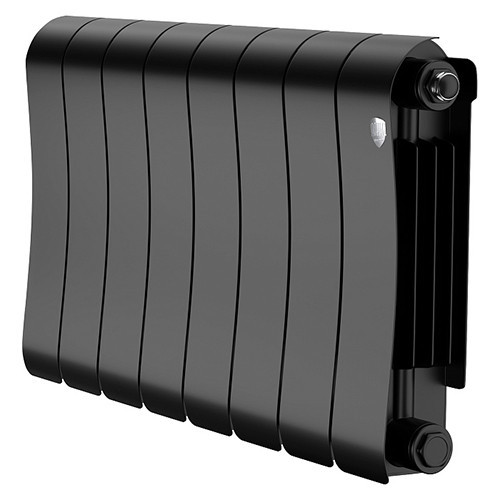 Радиатор биметаллический Royal Thermo Infinity 300 (8 cекций) Noir Sable