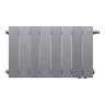 Радиатор биметаллический Royal Thermo PianoForte 300 VD (8 секций) Silver Satin 2
