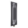Радиатор биметаллический Royal Thermo PianoForte 300 VD (8 секций) Silver Satin 3