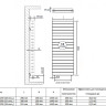 Радиатор биметаллический Royal Thermo PianoForte Tower 500 (18 cекций) Silver Satin 2