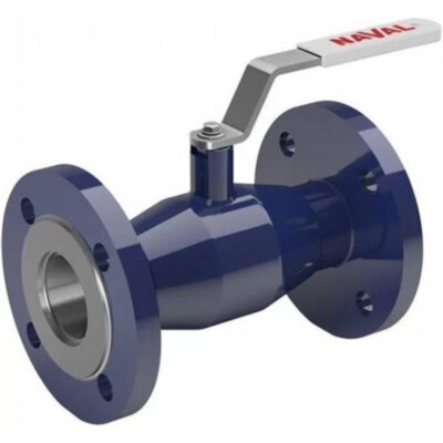 Кран шаровой NAVAL 285576 DN 200 PN 25 стальной стандартнопроходный фланцевый