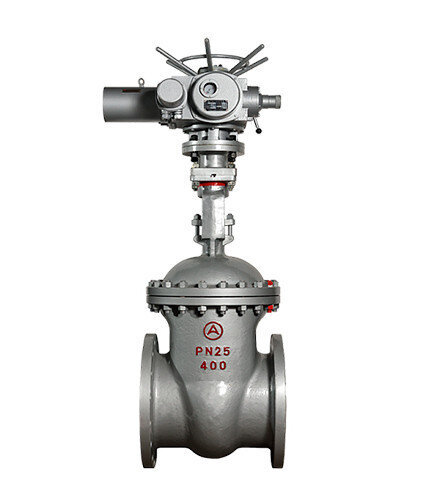Задвижка 30нж999нж Ду 900 Ру 25 с электроприводом