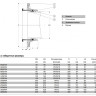 Фланец AVK COMBI 05/26 DN 125 PN 10/16 фиксирующего типа для ВЧШГ труб 2
