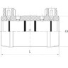 Муфта э/с 160 мм SDR 9 ПЭ100 электросварная 2