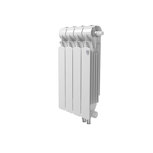 Радиатор биметаллический Royal Thermo Indigo Super 500 VR (4 секции) Bianco Traffico