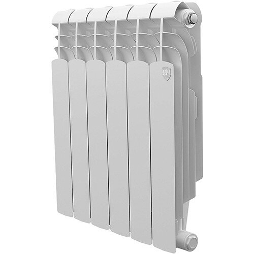 Радиатор биметаллический Royal Thermo Vittoria Super 500 2.0 (6 секций) Bianco Traffico