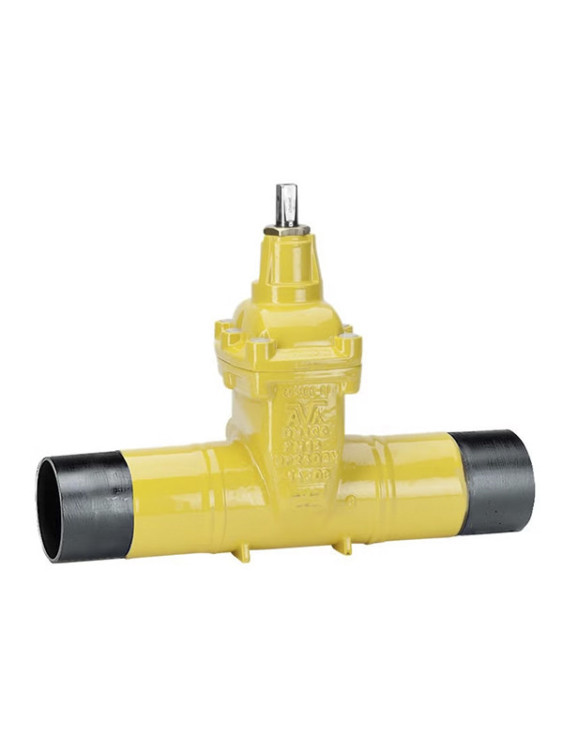Задвижка AVK 46/70 DN 250 PN 16 для газа со сварными патрубками