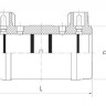 Муфта э/с 630 мм SDR 9 ПЭ100 электросварная 2