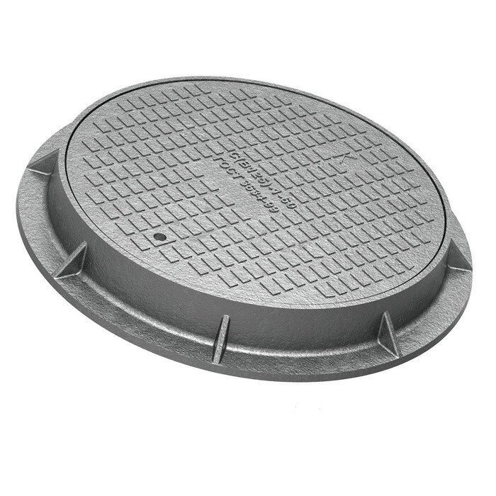 Люк чугунный тип С(B125) ГОСТ 3634-99