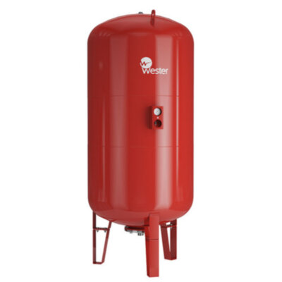 Бак расширительный Wester WRV 300 НР 1 1/4" DN 640 PN 25 мембранный для отопления