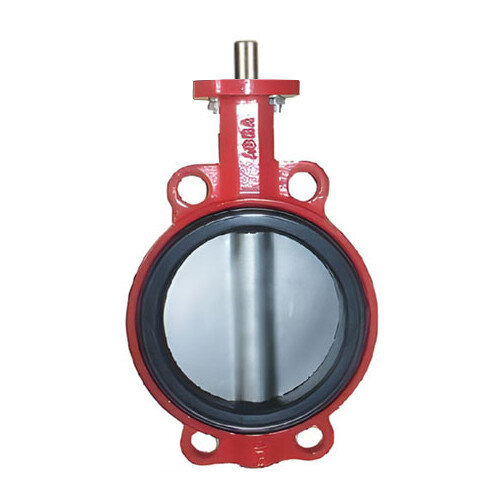 Затвор дисковый поворотный ABRA BUV-VF 866 DN 500 PN 16 межфланцевый с голым штоком