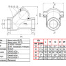 Клапан Tecofi CBL4141 DN 40 обратный шаровый резьбовой PN 10 2