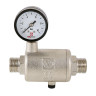 Редуктор давления линейный VALTEC VT.084.N.05 3/4'' DN 20 PN 16 поршневой, регулируемый, прямого действия, латунный с никелевым покрытием 9
