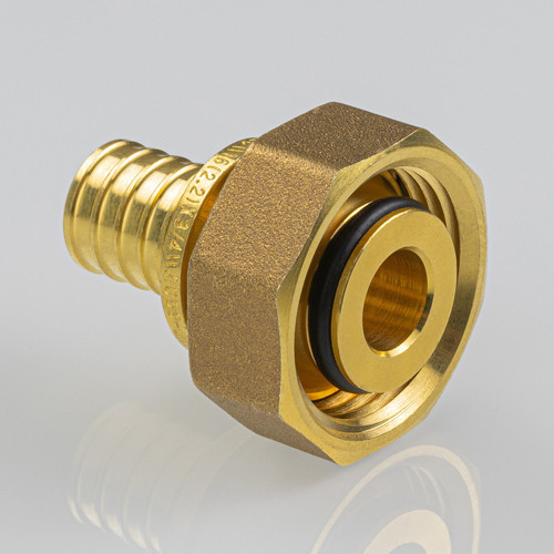 Переходник VALTEC VTm.422.GE ВР 3/4" DN 16x20 PN 16 евроконус латунный 4