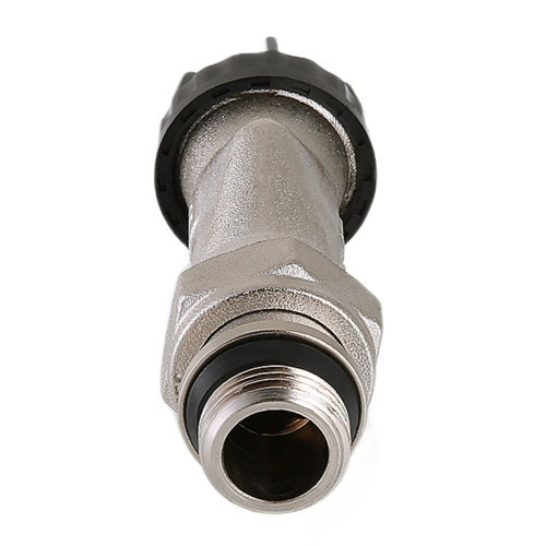Клапан радиаторный Valtec VT.180.NER 1/2" x 3/4" (евроконус) DN 15 PN 10 осевой с преднастройкой и самоуплотняющимся полусгоном 3