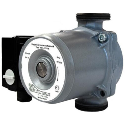 Насос циркуляционный Stahlmann NO 25/6 DN 25 PN 10 с мокрым ротором 1х220-230В/50 Гц SWLNO2506