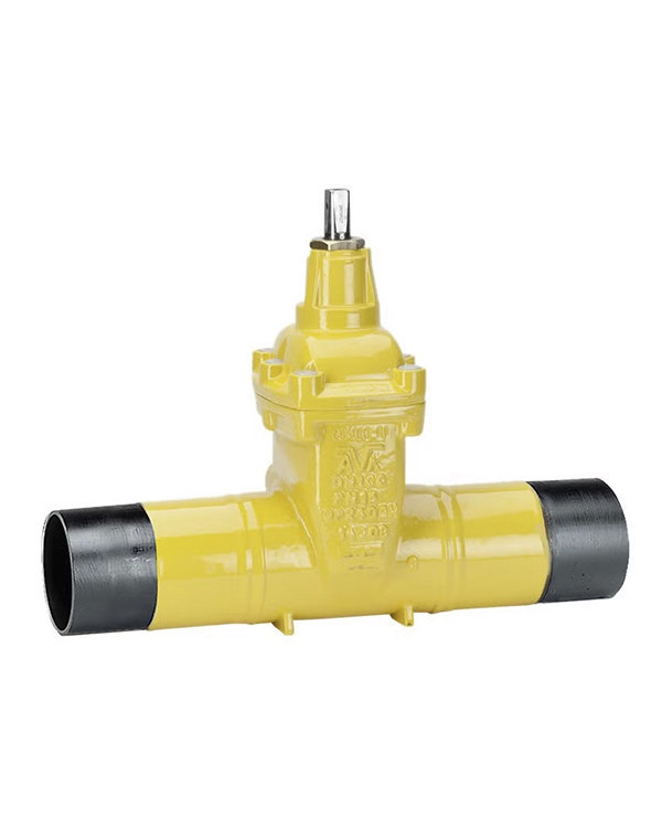Задвижка AVK 46/70 DN 300 PN 16 для газа со сварными патрубками 1
