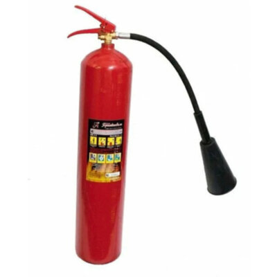 Огнетушитель углекислотный Ярпожинвест ОУ-8-ВСЕ, ЗПУ-алюминий