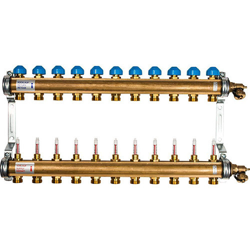 Коллекторная группа Watts HKV/T-11 с расходомерами 1