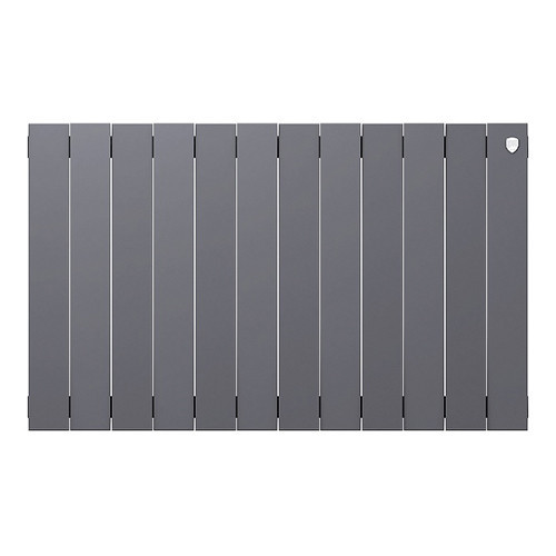 Радиатор биметаллический Royal Thermo PianoForte 500 (12 cекций) Silver Satin 2