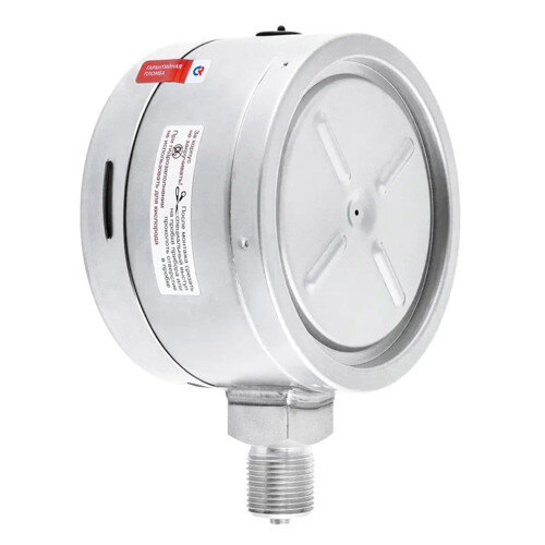 Манометр РОСМА ТМ-621Р.00 Пх2,5 (0...0,06 MПa) Дкорп=150мм кл. 1,0 M20x1,5 коррозионностойкий виброустойчивый радиальный УТ-00044218