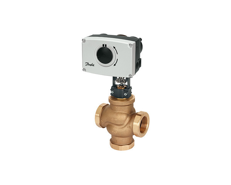 Клапан регулирующий VRB 3 Ду 40 Ру 16 Danfoss трехходовой 5